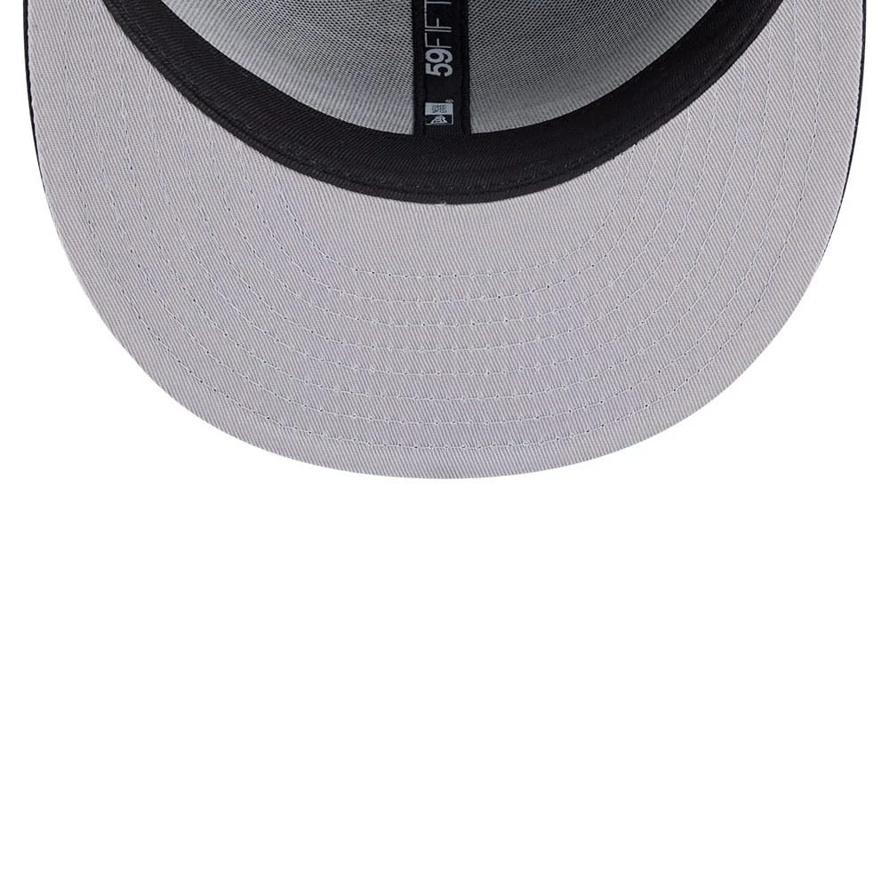 New York Jets NFL Classic Black Dogear 59FIFTY Fitted Cap - Image 2