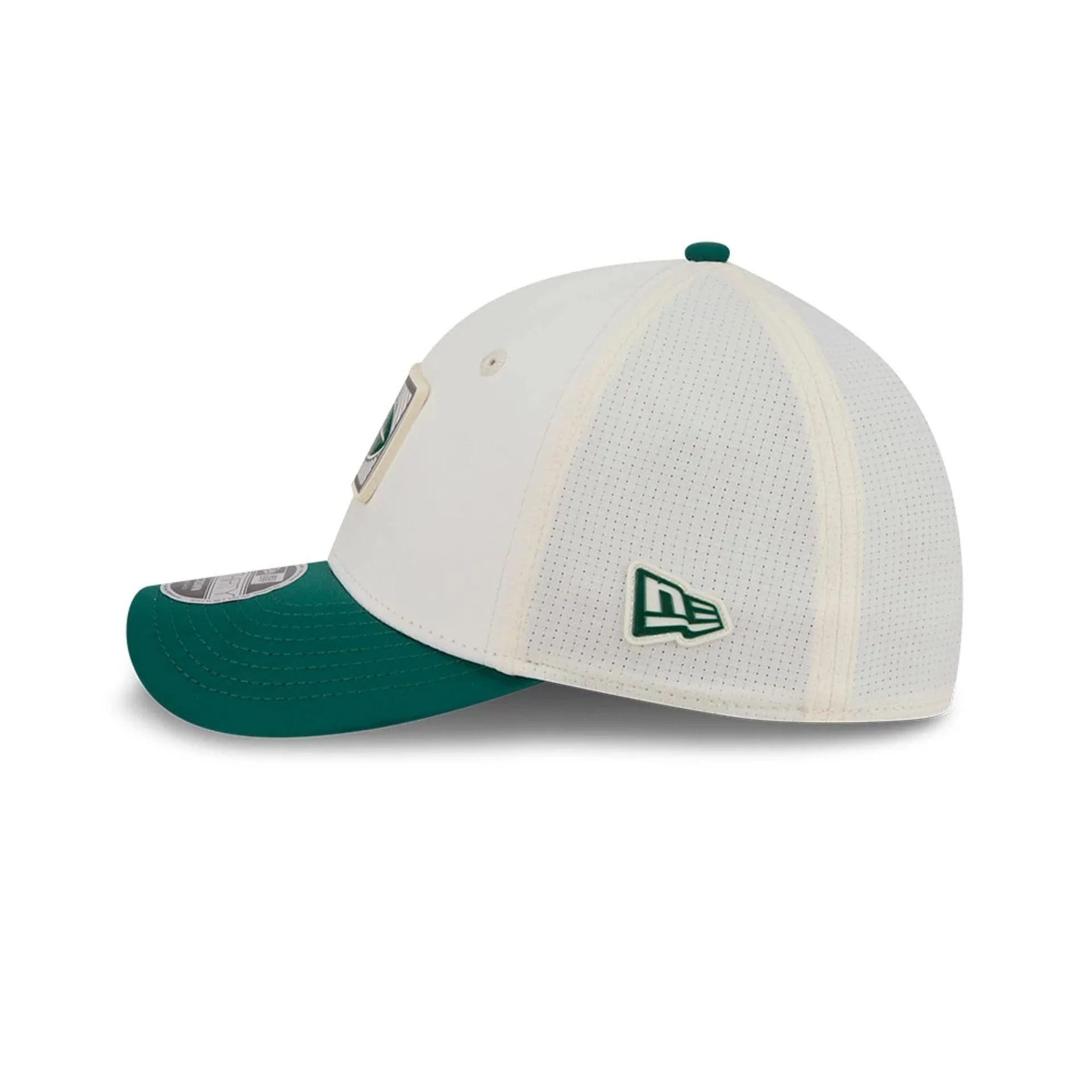 New York Jets NFL Training 2026 White 39THIRTY M-Crown Stretch Fit Cap - Image 5
