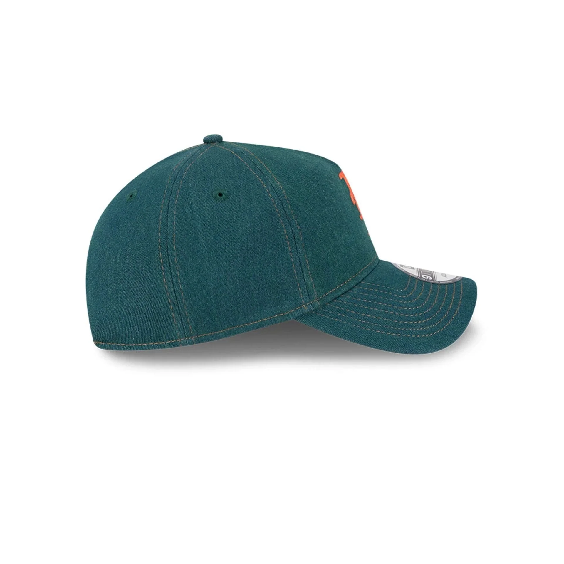 New York Mets MLB Forest Denim Green 9TWENTY A-Frame Adjustable Cap - Image 5