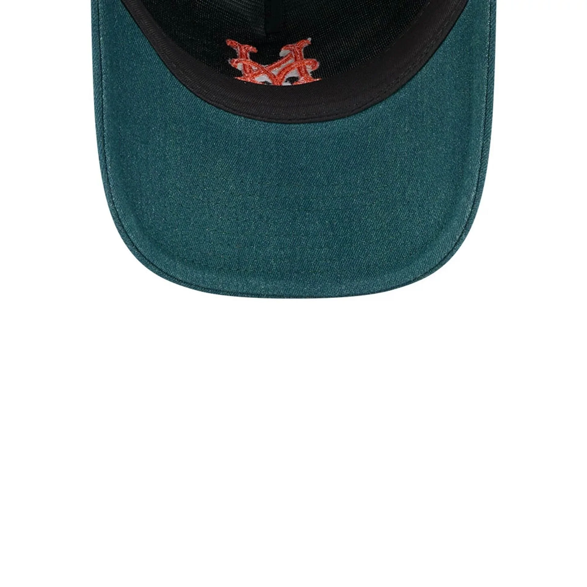 New York Mets MLB Forest Denim Green 9TWENTY A-Frame Adjustable Cap - Image 7