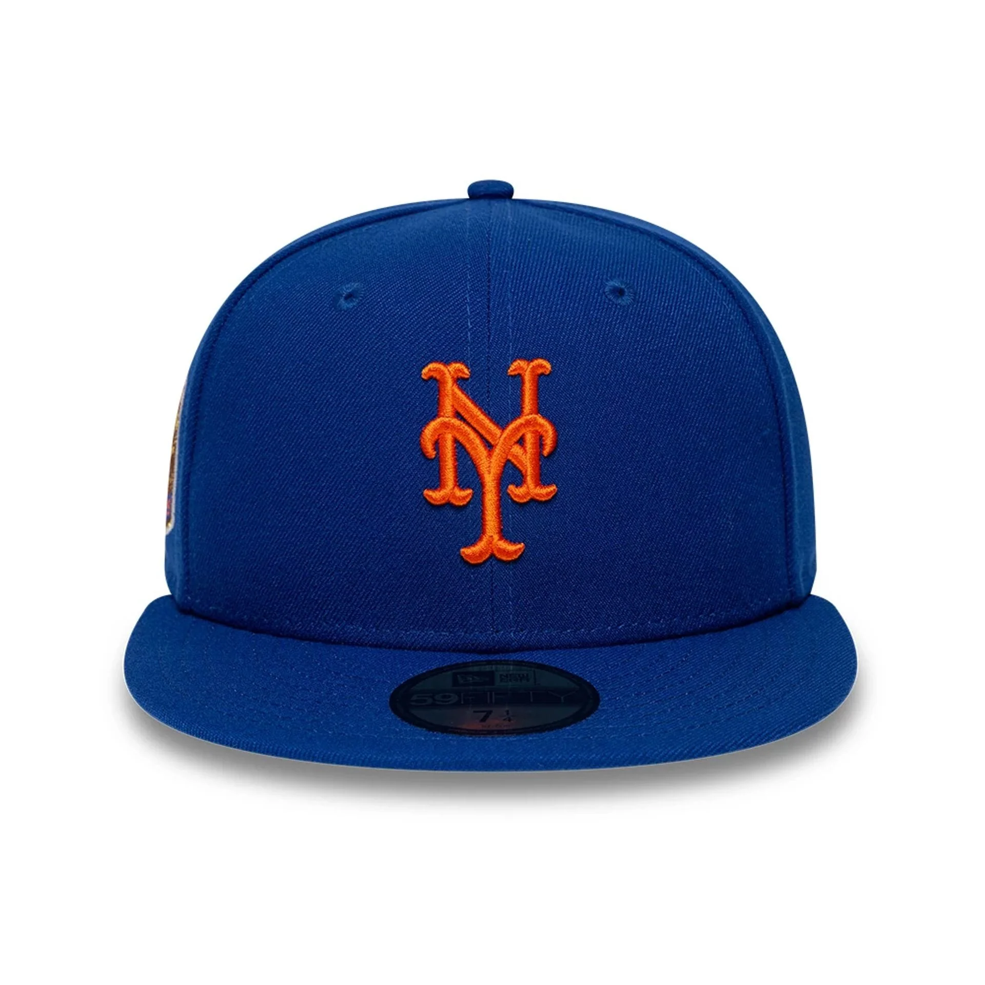 New York Mets MLB Sidepatch Satin Lined Blue 59FIFTY Fitted Cap - Image 3