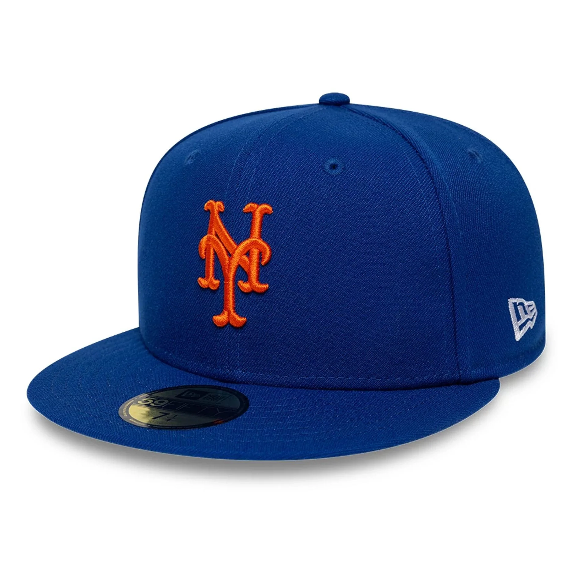 New York Mets MLB Sidepatch Satin Lined Blue 59FIFTY Fitted Cap - Image 4