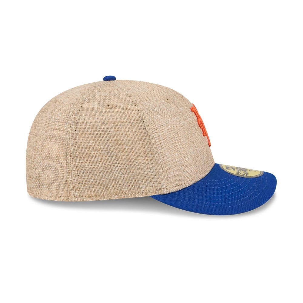 New York Mets MLB Twine Blue 59FIFTY Fitted Cap - Image 6
