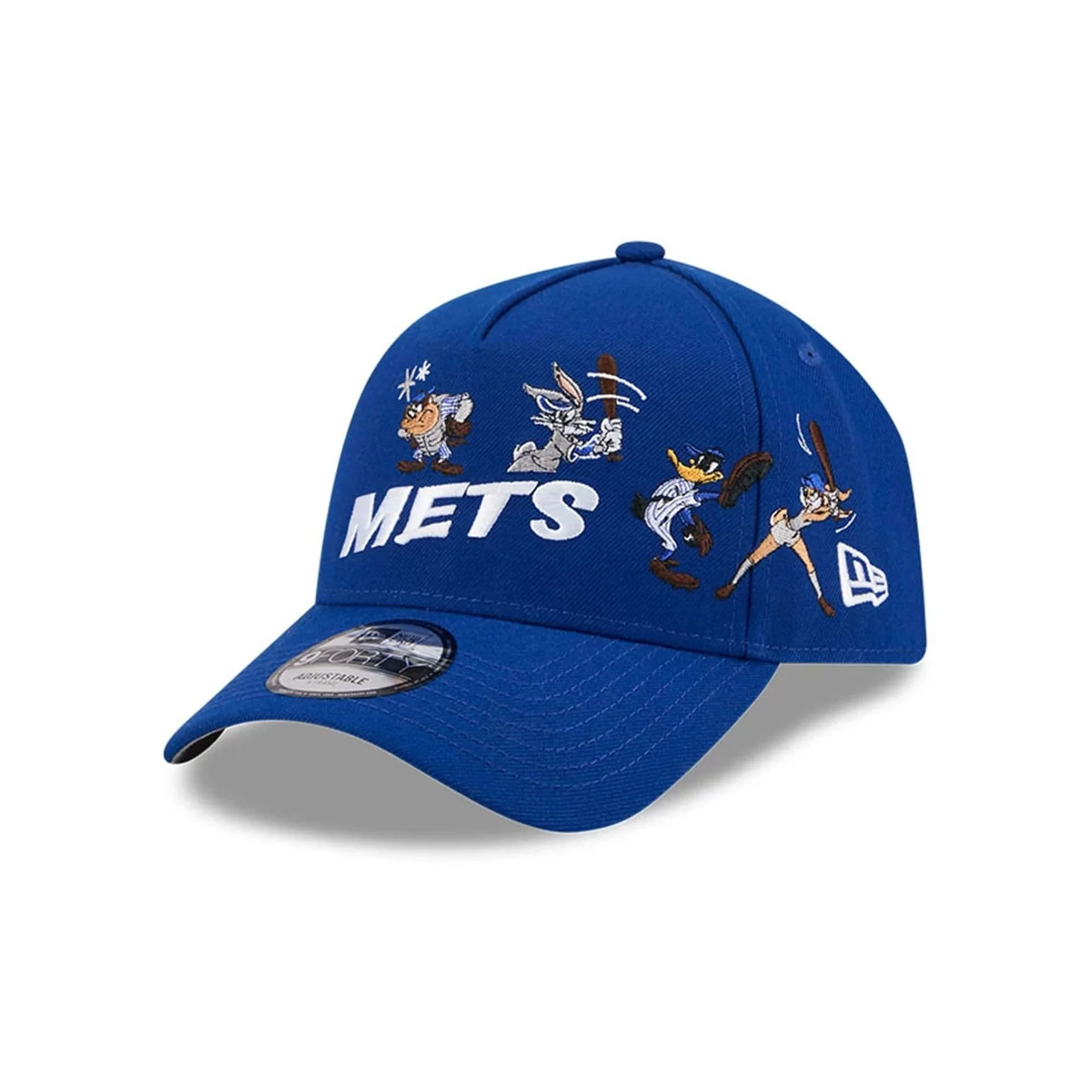 New York Mets MLB X Looney Tunes Blue 9FORTY A-Frame Adjustable Cap
