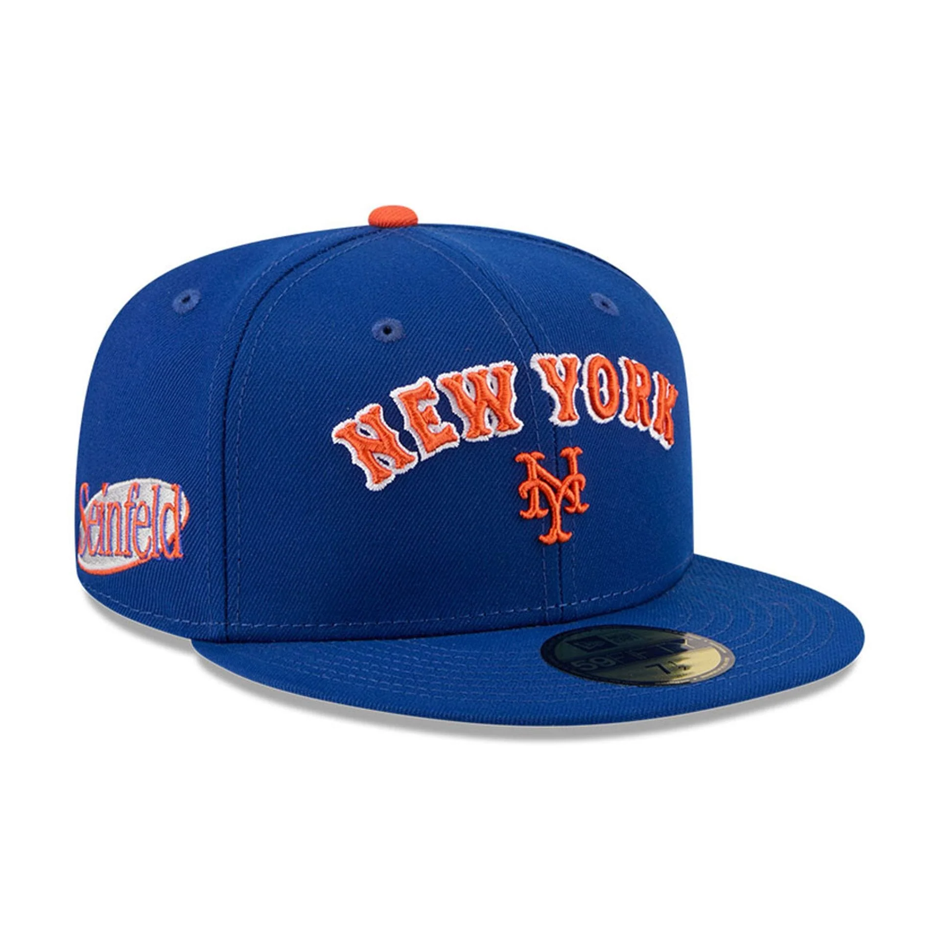 New York Mets MLB X Seinfeld Blue 59FIFTY Fitted Cap