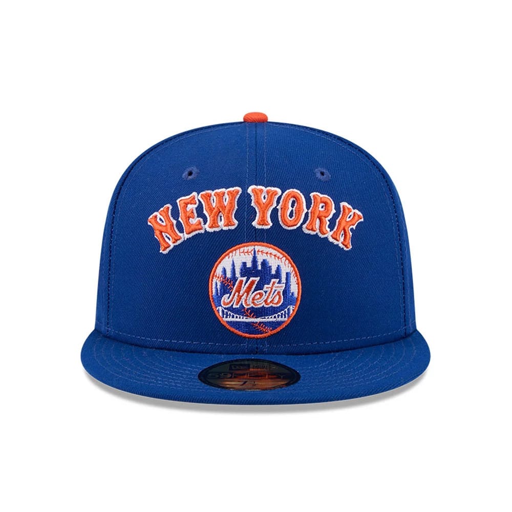 New York Mets MLB X Seinfeld Cooperstown Blue 59FIFTY Fitted Cap - Image 3