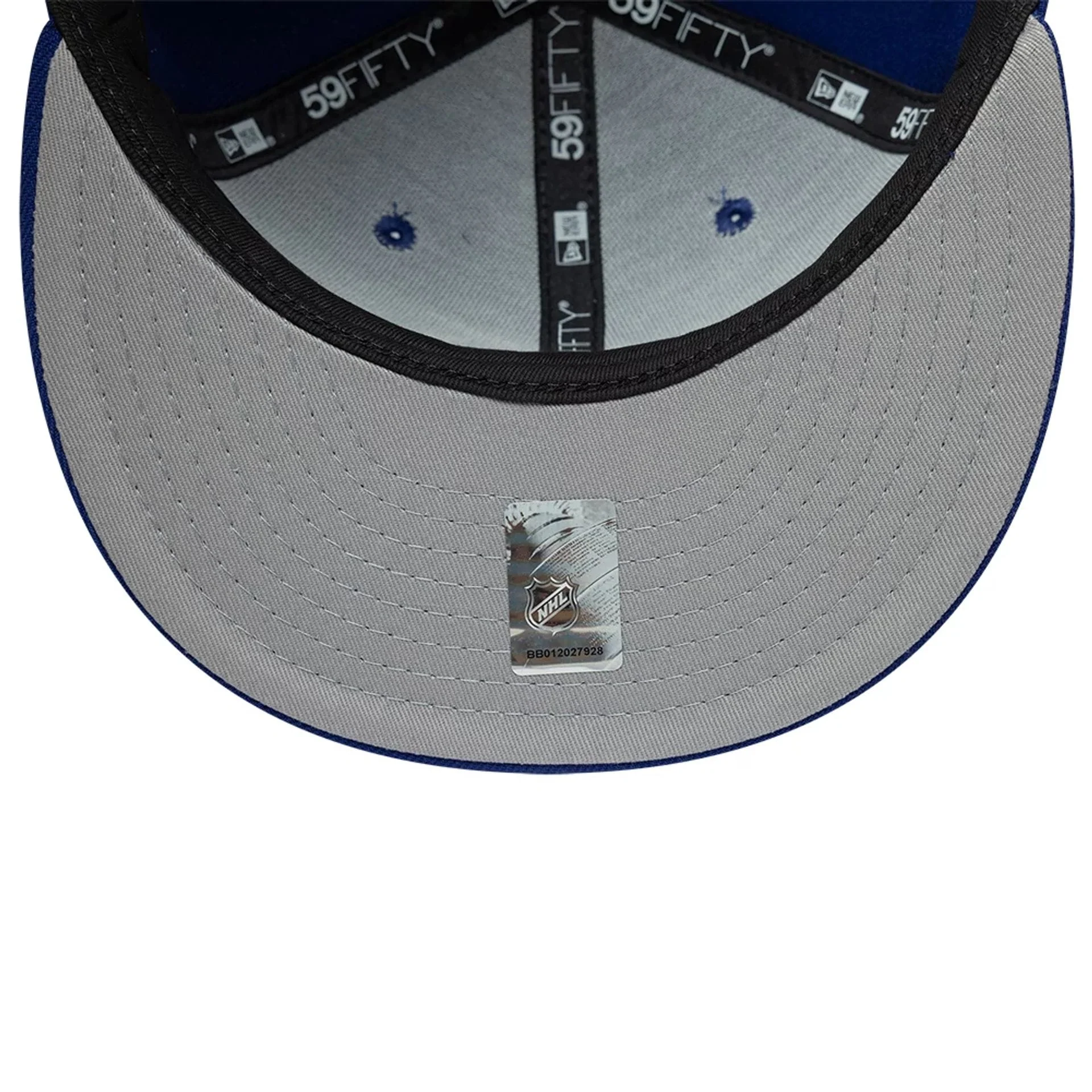 New York Rangers NHL Basic Blue 59FIFTY Fitted Cap - Image 2
