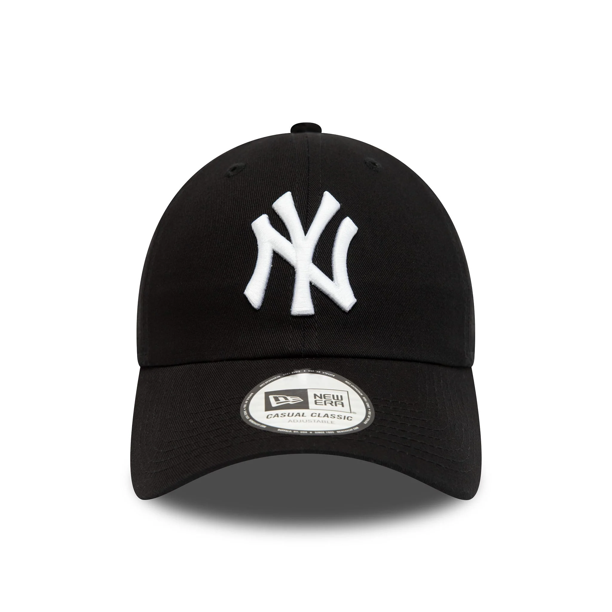 New York Yankees League Essential White On Black 9TWENTY Adjustable Cap - Image 2
