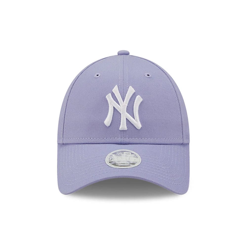 New York Yankees League Essentials Womens Lilac 9FORTY Adjustable Cap - Image 2
