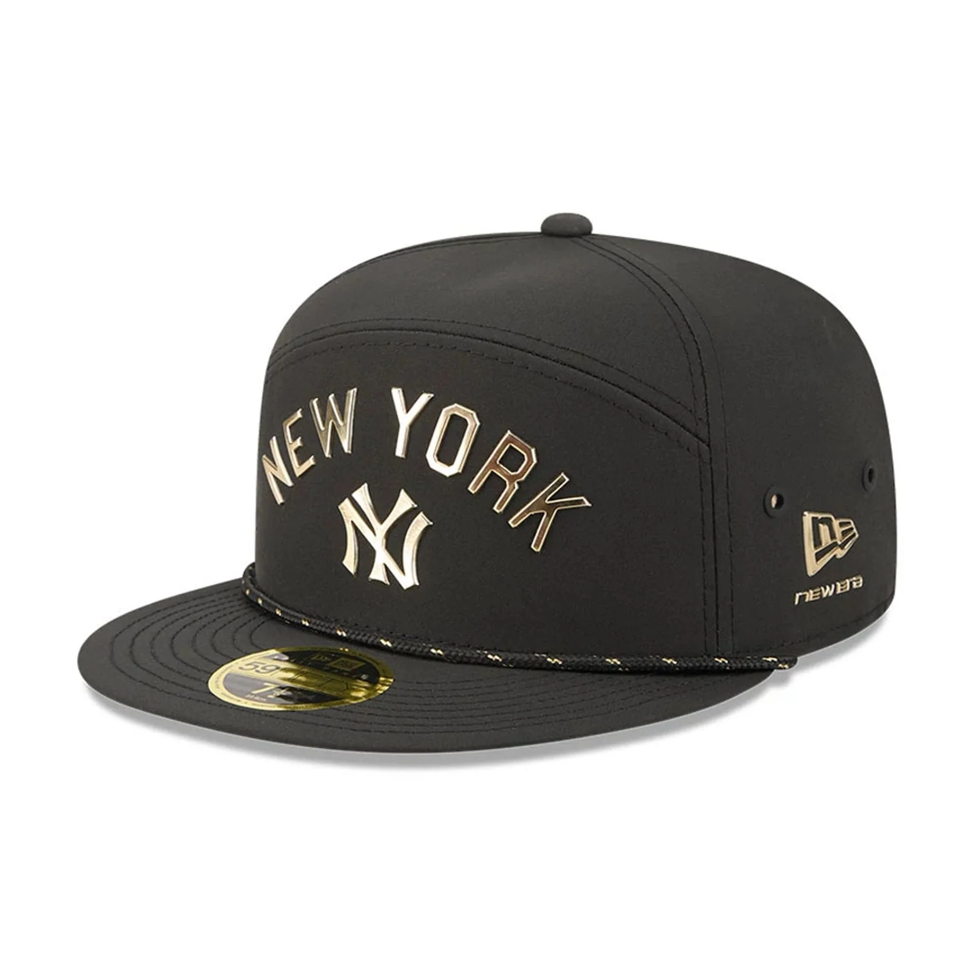 New York Yankees MLB 59FIFTY Day Black Split Panel 59FIFTY Fitted Cap