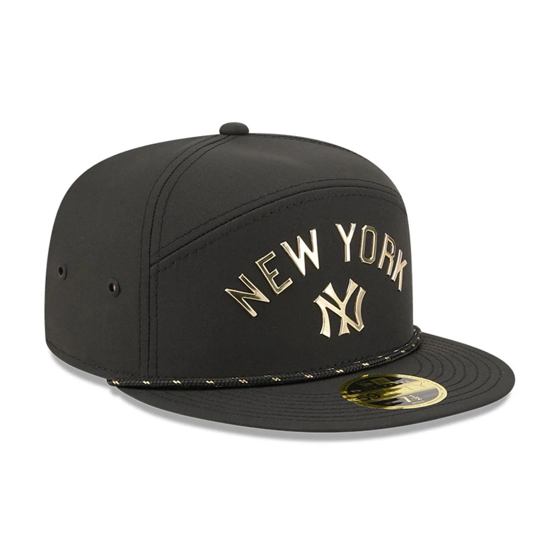 New York Yankees MLB 59FIFTY Day Black Split Panel 59FIFTY Fitted Cap - Image 4