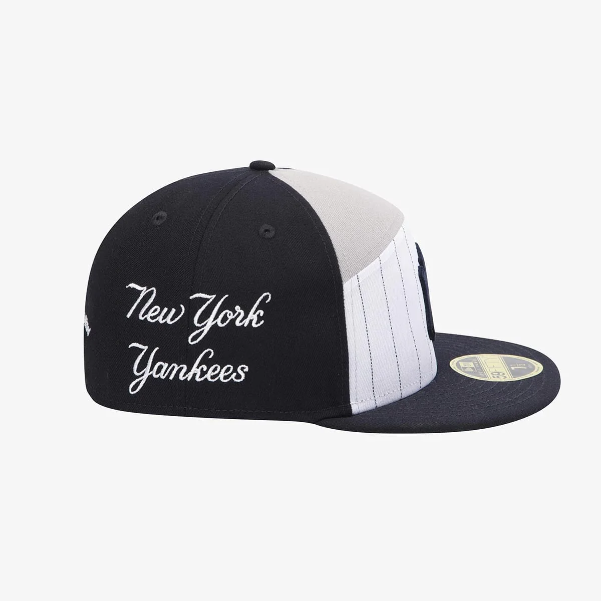 New York Yankees MLB 59FIFTY Day Navy Split Panel 59FIFTY Fitted Cap - Image 4