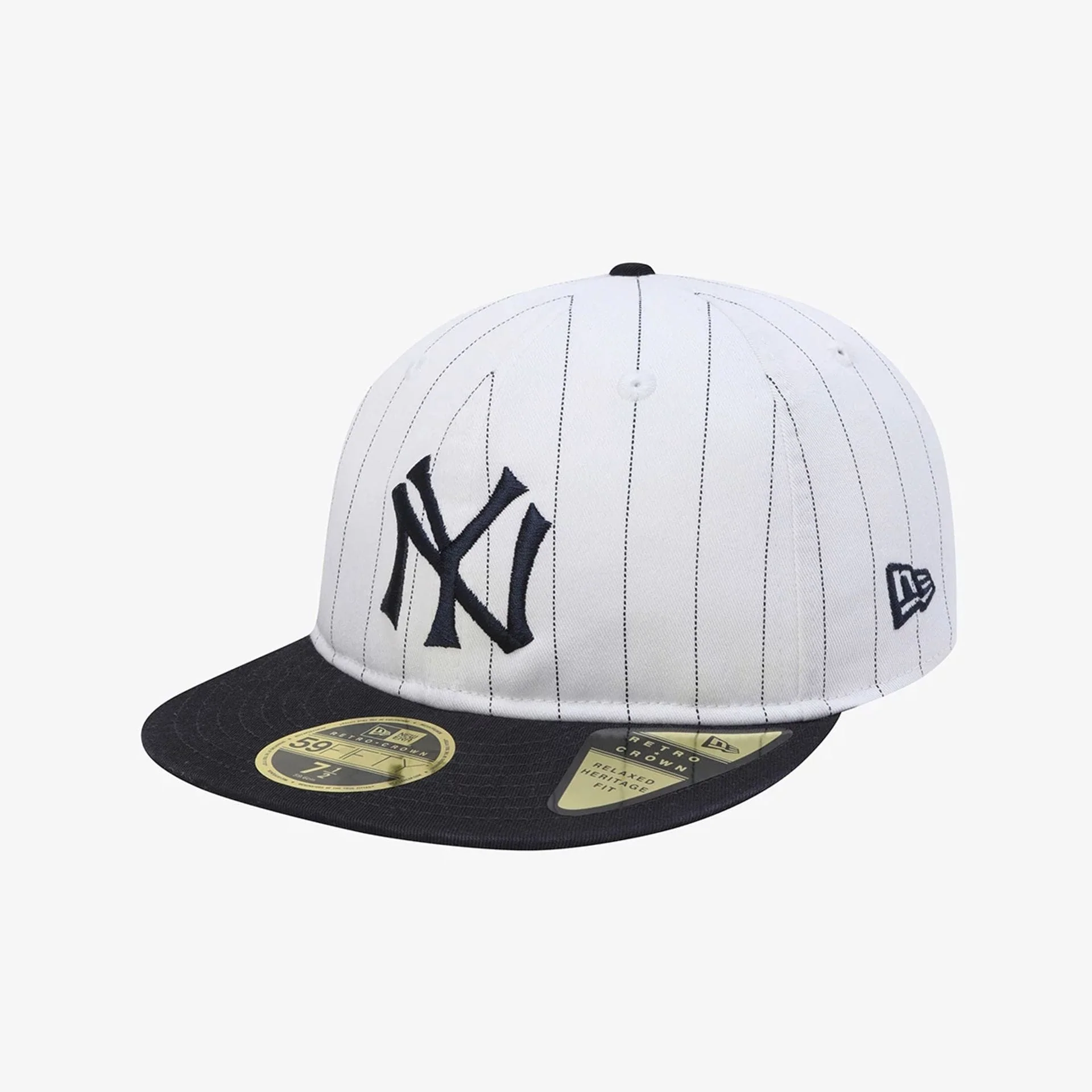 New York Yankees MLB 59FIFTY Day White Retro Crown 59FIFTY Fitted Cap
