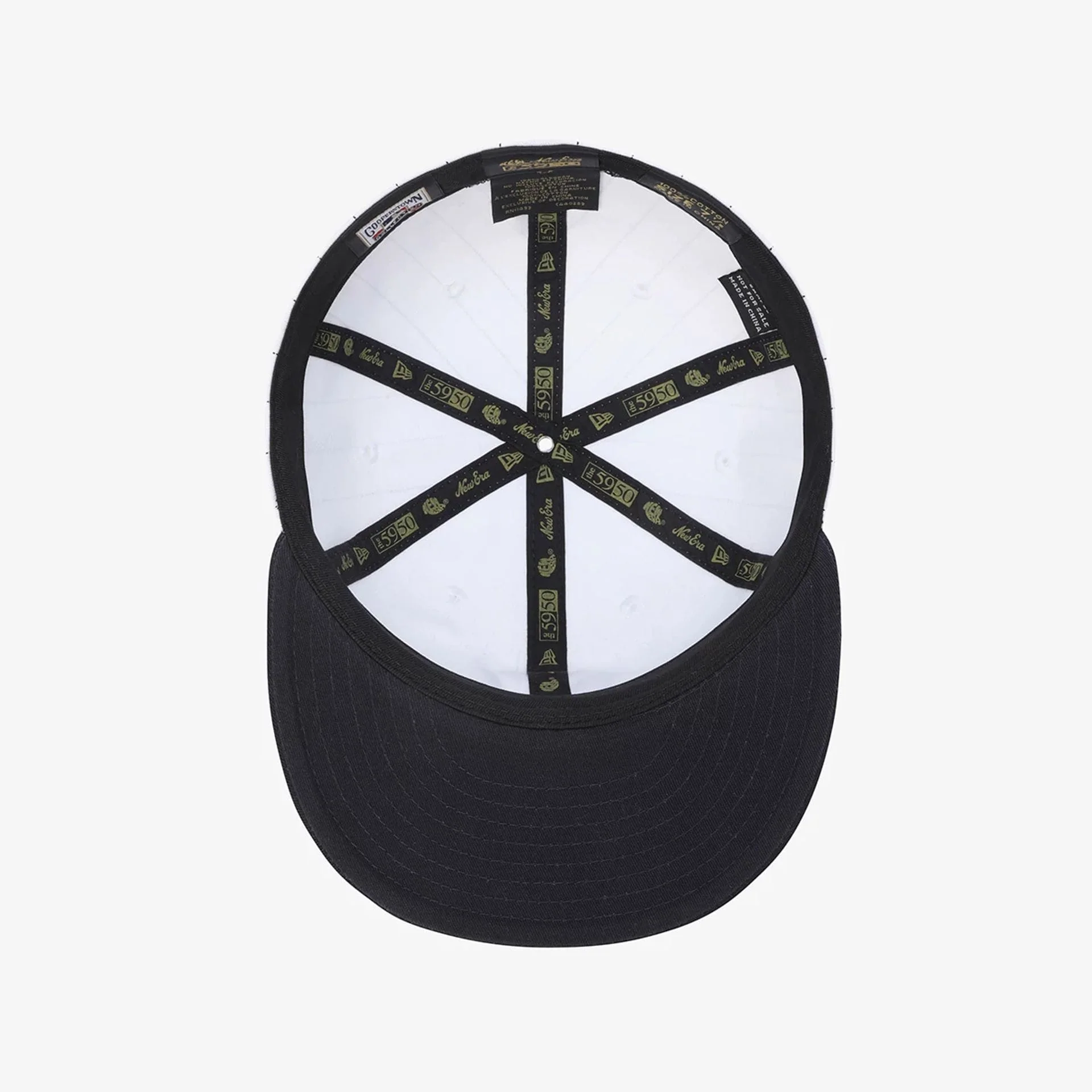 New York Yankees MLB 59FIFTY Day White Retro Crown 59FIFTY Fitted Cap - Image 7