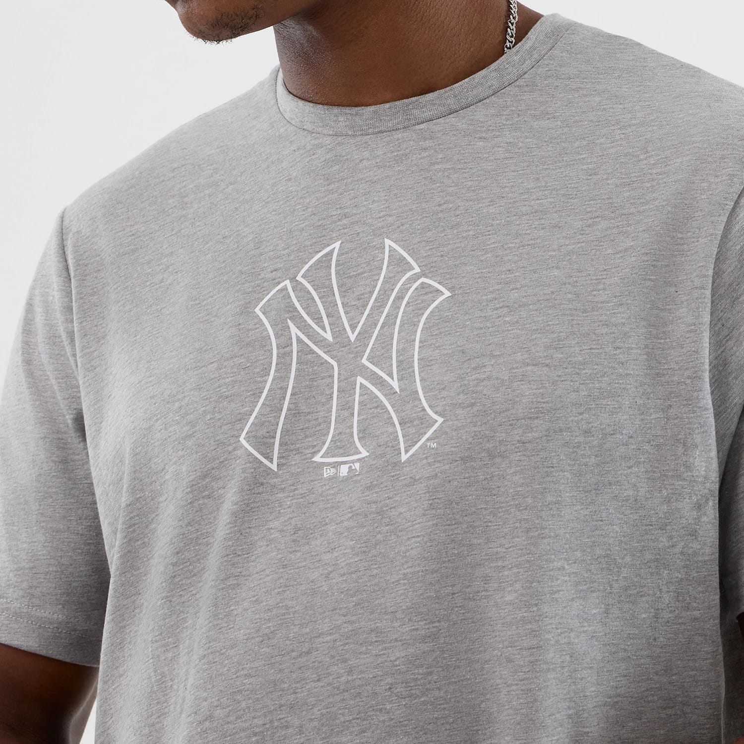 New York Yankees MLB Back To School Grey T-Shirt - Image 3