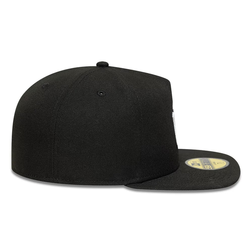 New York Yankees MLB Black 59FIFTY A-Frame Fitted Cap - Image 7