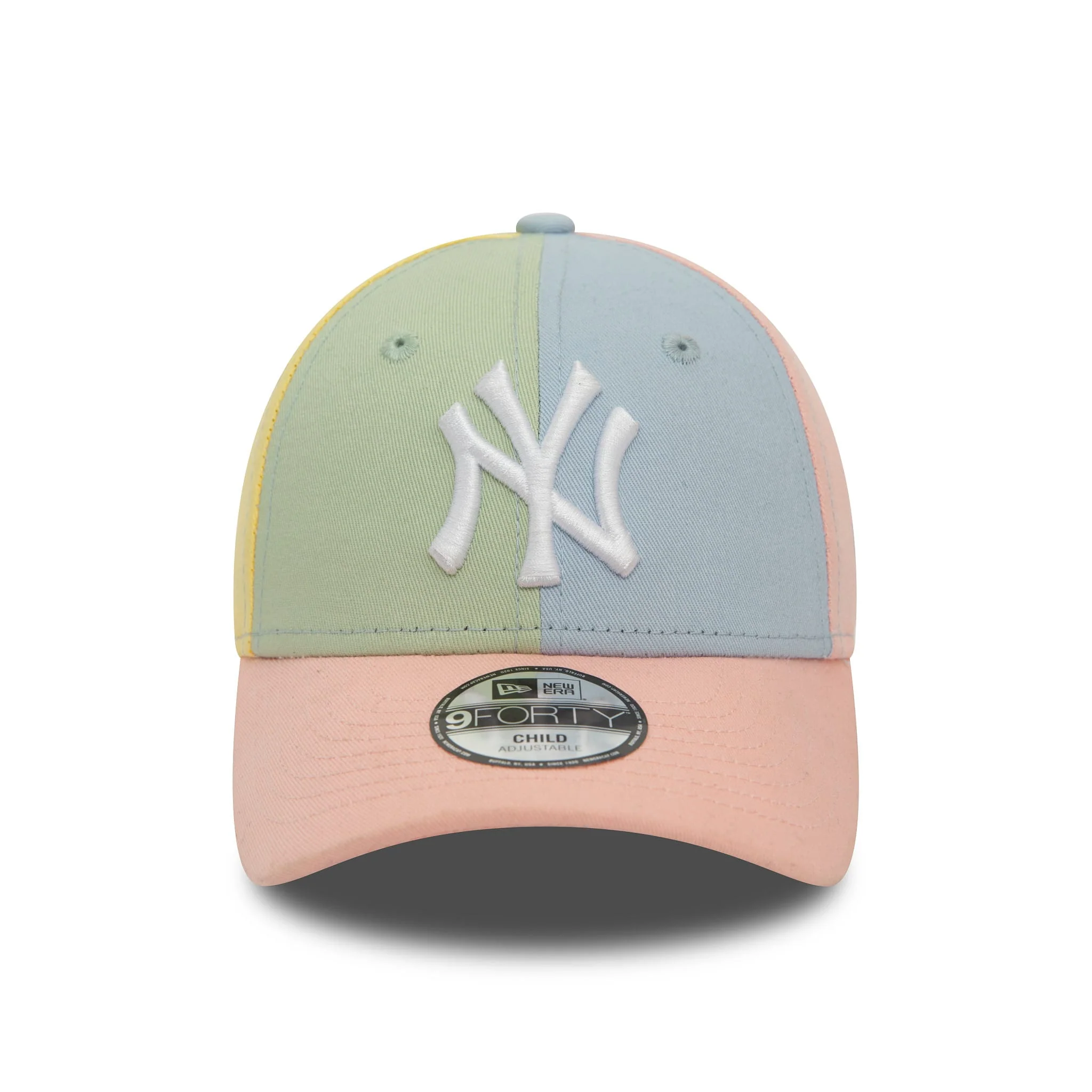 New York Yankees MLB Block Pink 9FORTY Adjustable Cap - Image 2