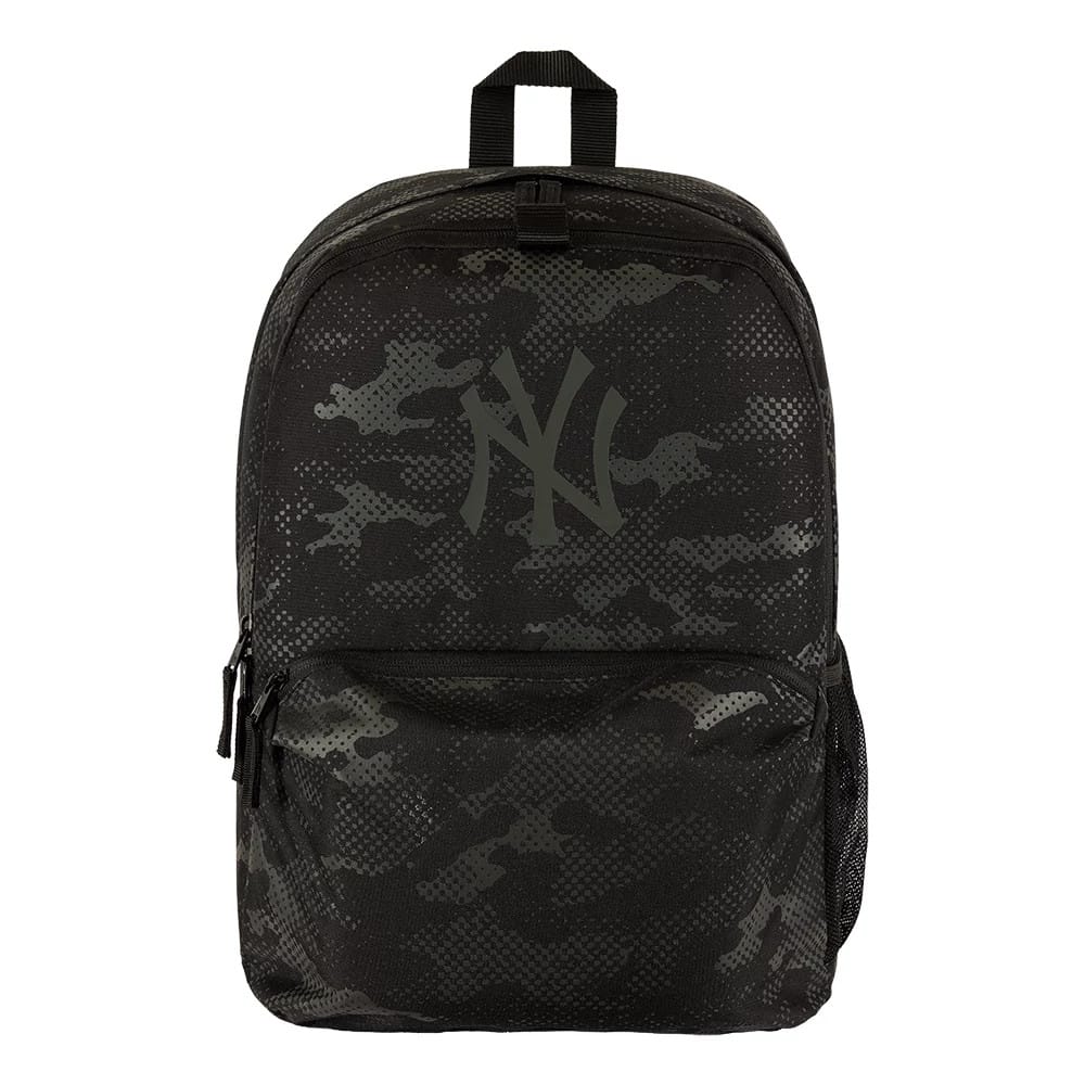 New York Yankees MLB Camo Black Stadium Backpack - Image 2
