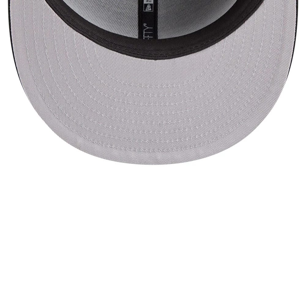 New York Yankees MLB Camo Infill Black 59FIFTY Fitted Cap - Image 2