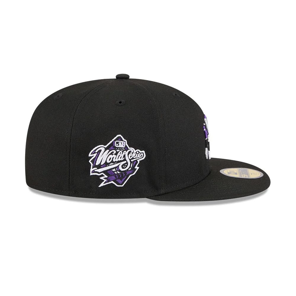 New York Yankees MLB Camo Infill Black 59FIFTY Fitted Cap - Image 5