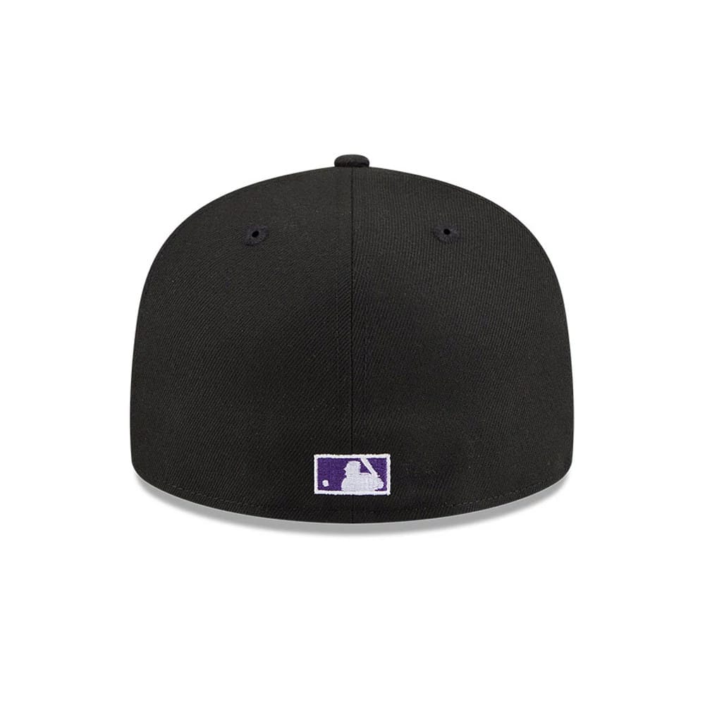 New York Yankees MLB Camo Infill Black 59FIFTY Fitted Cap - Image 7