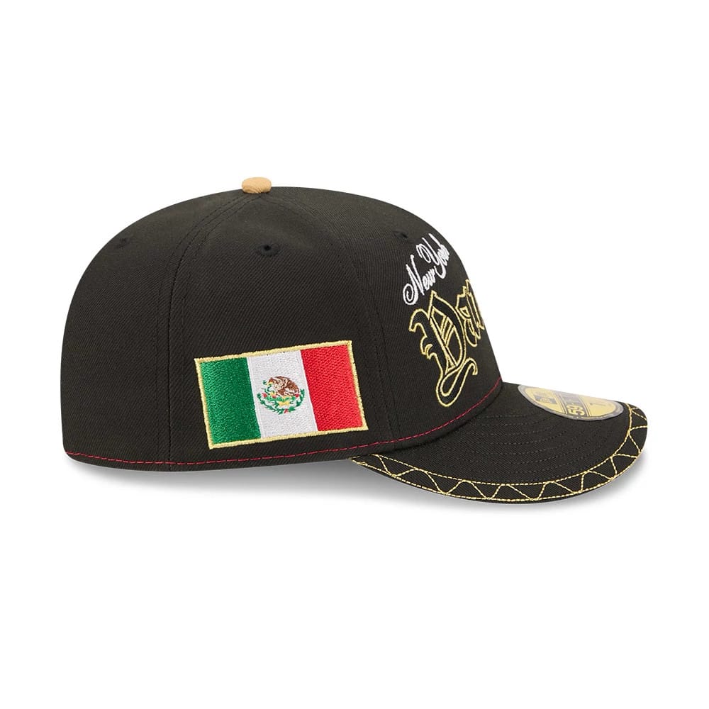 New York Yankees MLB Cinco De Mayo Black 59FIFTY Fitted Cap - Image 5