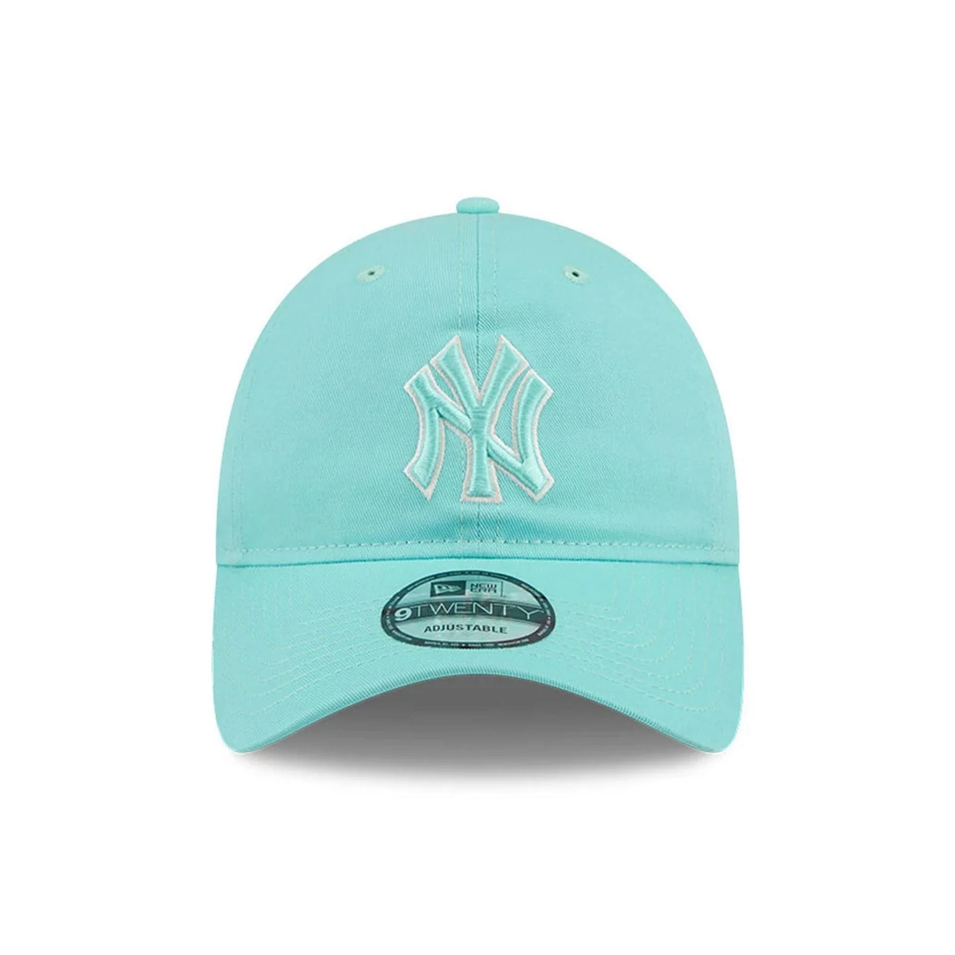 New York Yankees MLB Colours Turquoise 9TWENTY Adjustable Cap - Image 2