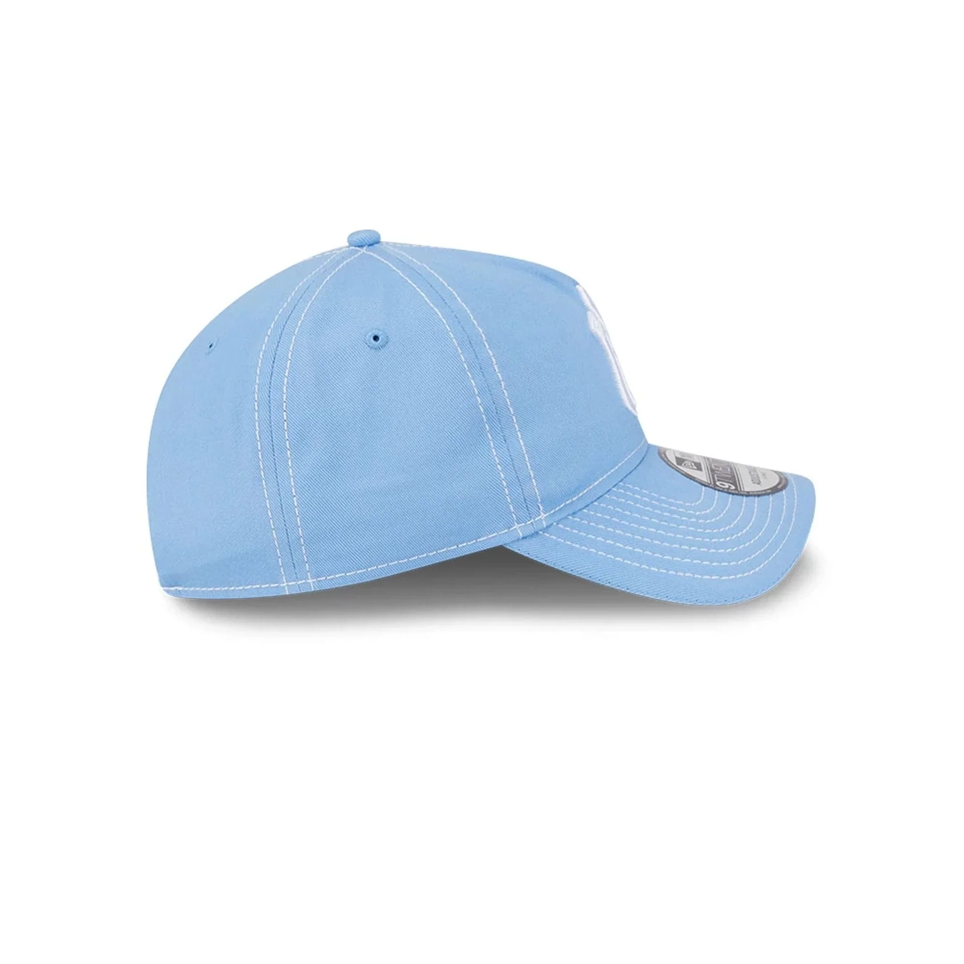 New York Yankees MLB Contrast Pastel Blue 9TWENTY A-Frame Adjustable Cap - Image 5
