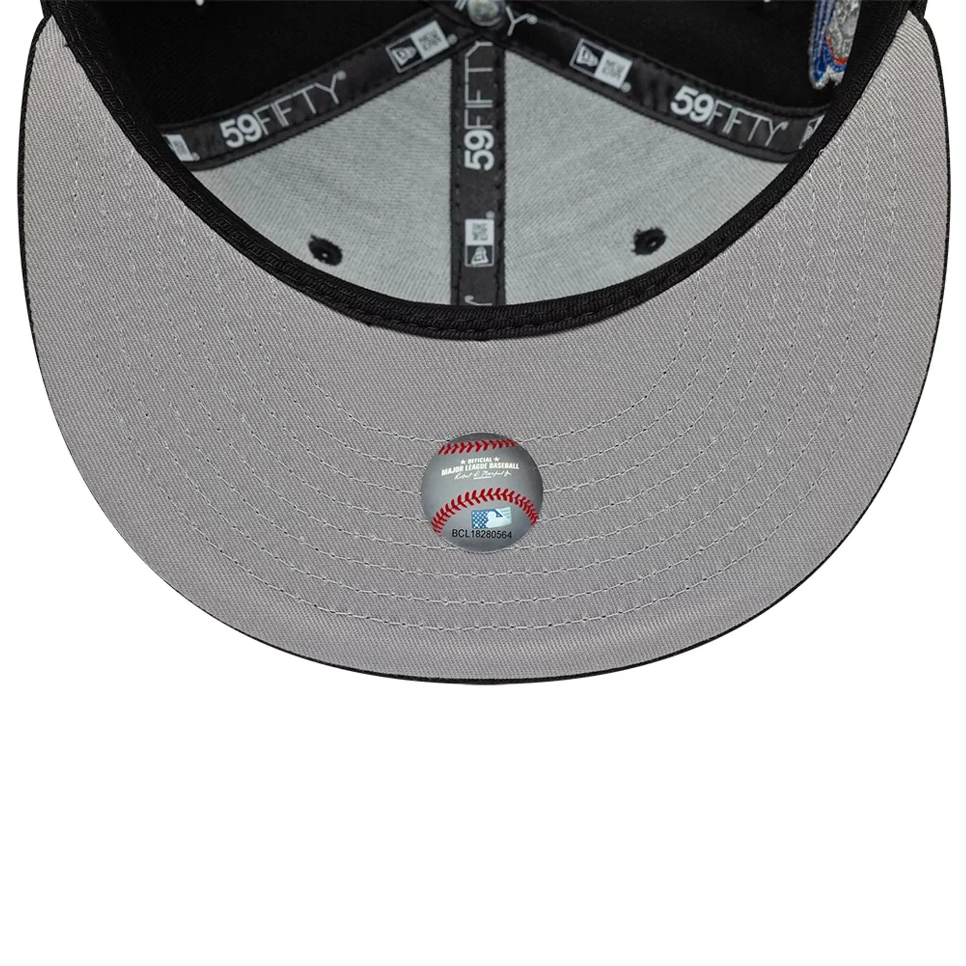 New York Yankees MLB Cooperstown Black 59FIFTY Fitted Cap - Image 2