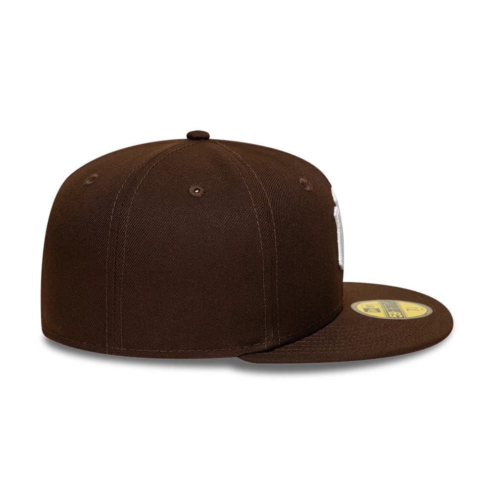 New York Yankees MLB Dark Brown 59FIFTY Fitted Cap - Image 6