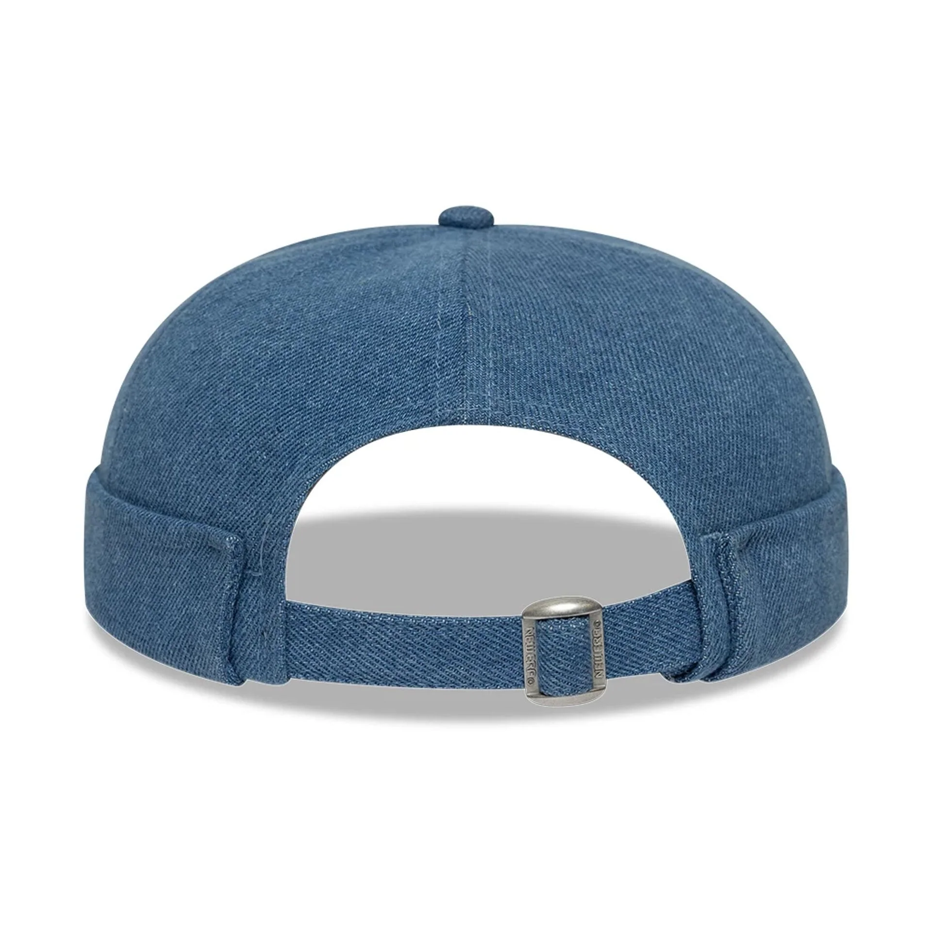 New York Yankees MLB Denim Skully Pastel Blue Docker Adjustable Cap - Image 4
