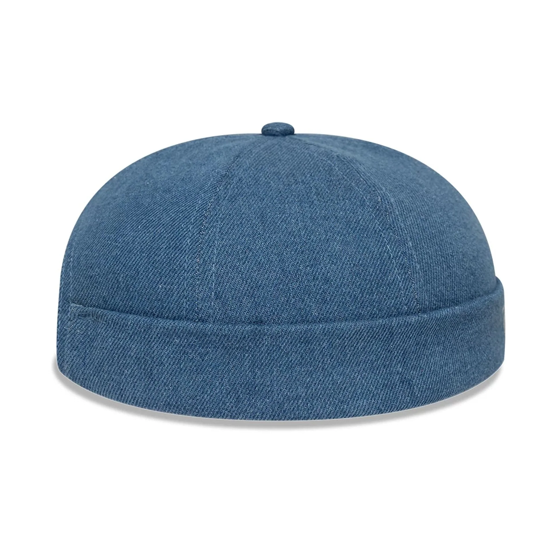 New York Yankees MLB Denim Skully Pastel Blue Docker Adjustable Cap - Image 7