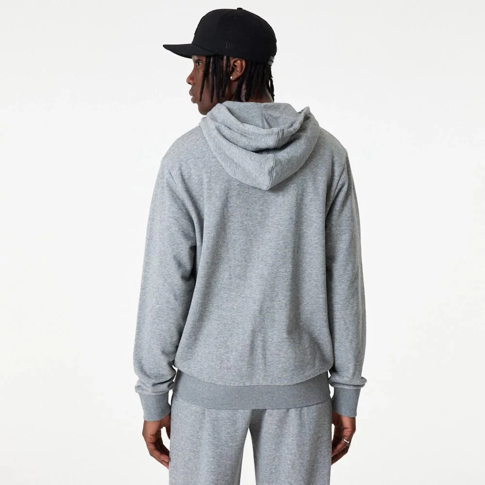 New York Yankees MLB Essential Grey Full Zip Hoodie - Image 2