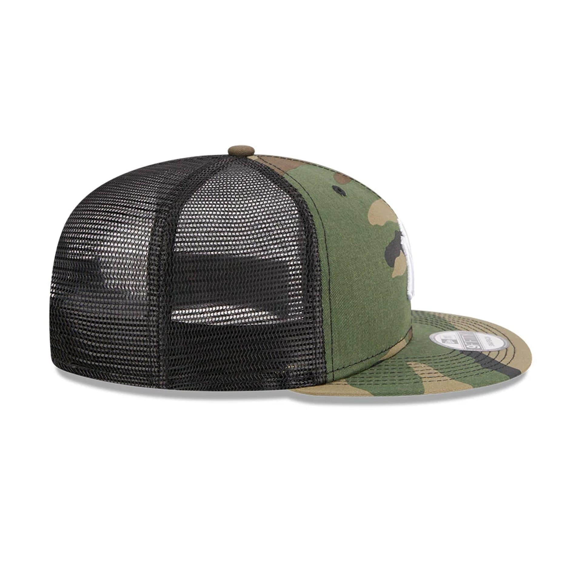 New York Yankees MLB Evergreen Camo 9FIFTY Trucker Adjustable Cap - Image 7