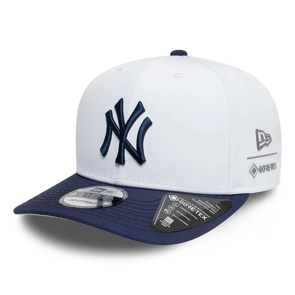 New York Yankees MLB Gore-Tex White 9SEVENTY Stretch Snap Adjustable Cap