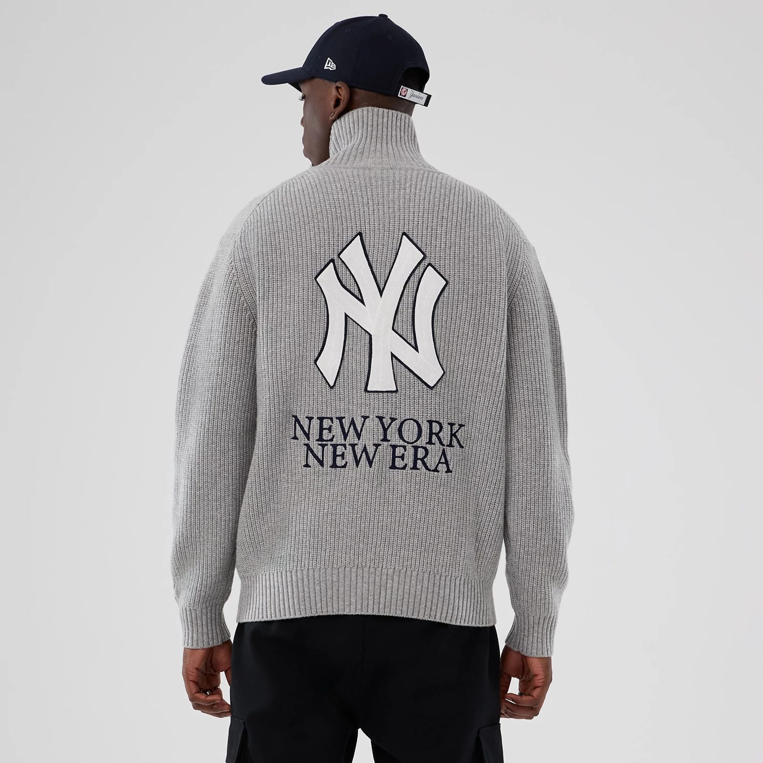 New York Yankees MLB Grey Cardigan - Image 2