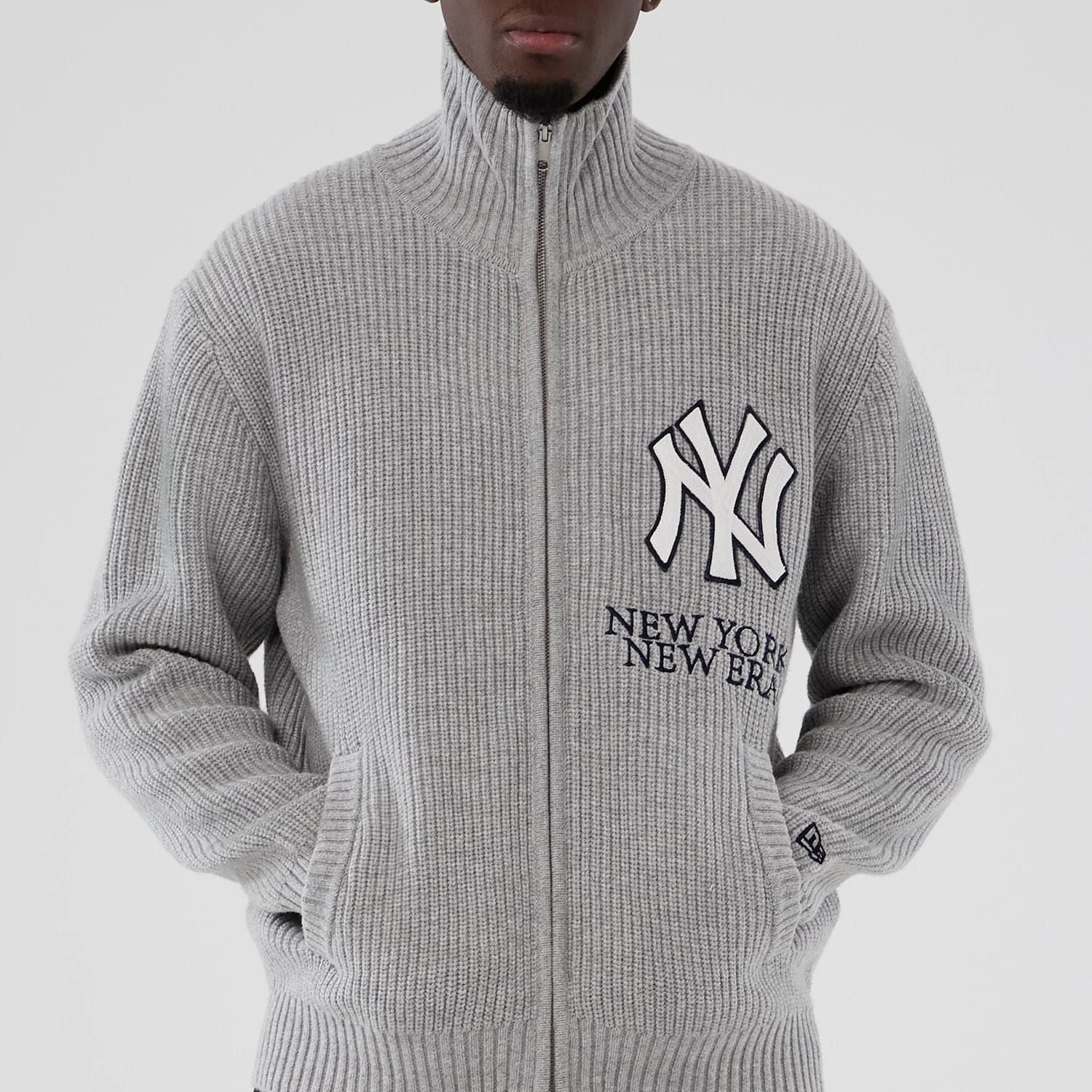 New York Yankees MLB Grey Cardigan - Image 7