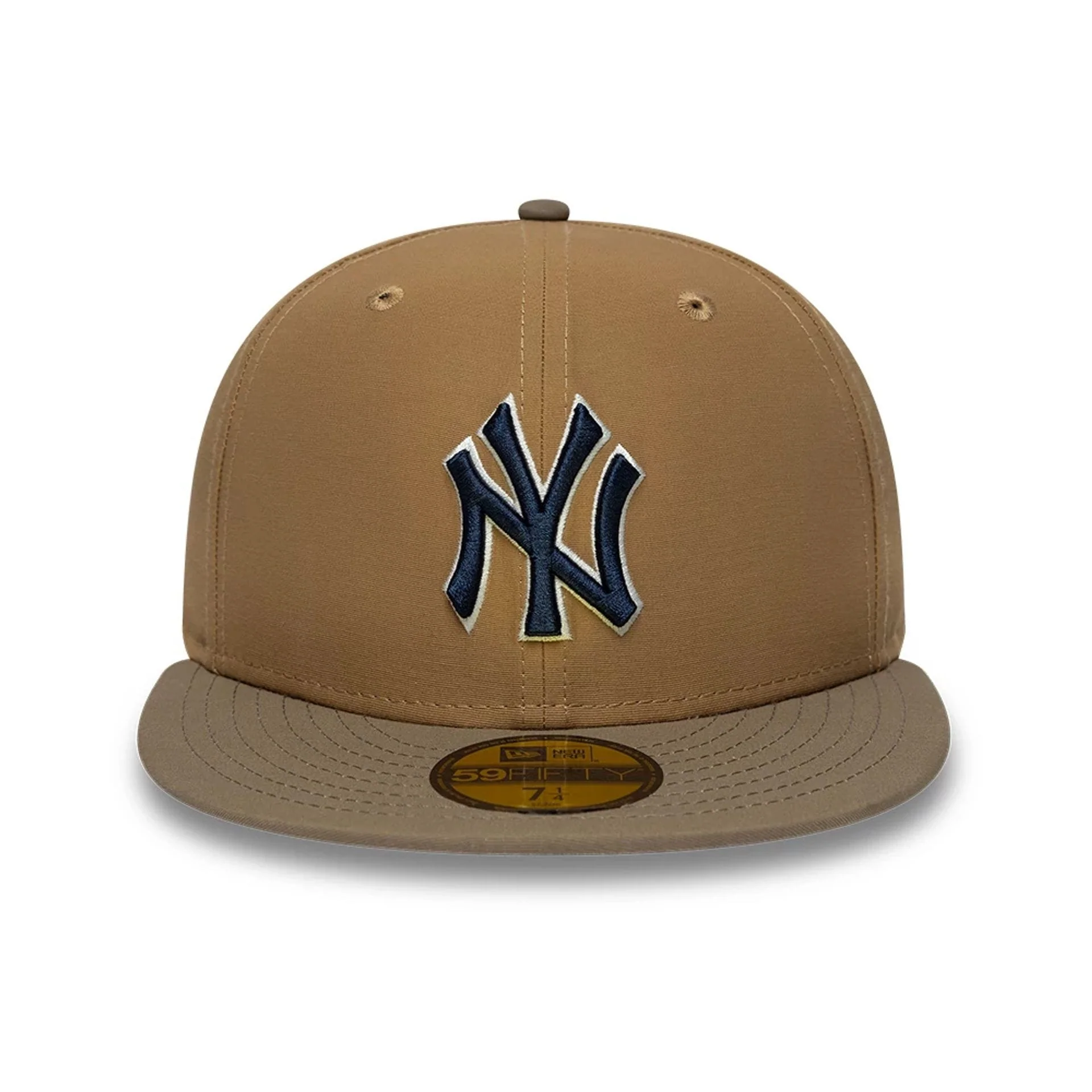 New York Yankees MLB Gros Grain Beige 59FIFTY Fitted Cap - Image 5