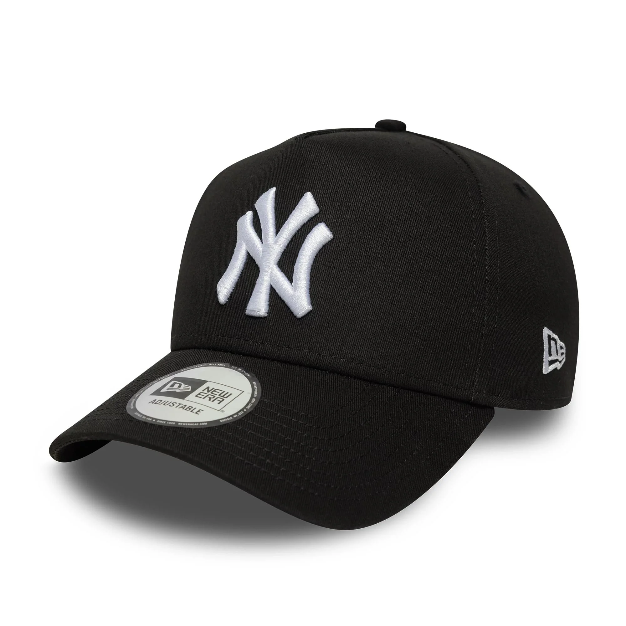 New York Yankees MLB League Essential Black 9FORTY E-Frame Adjustable Cap