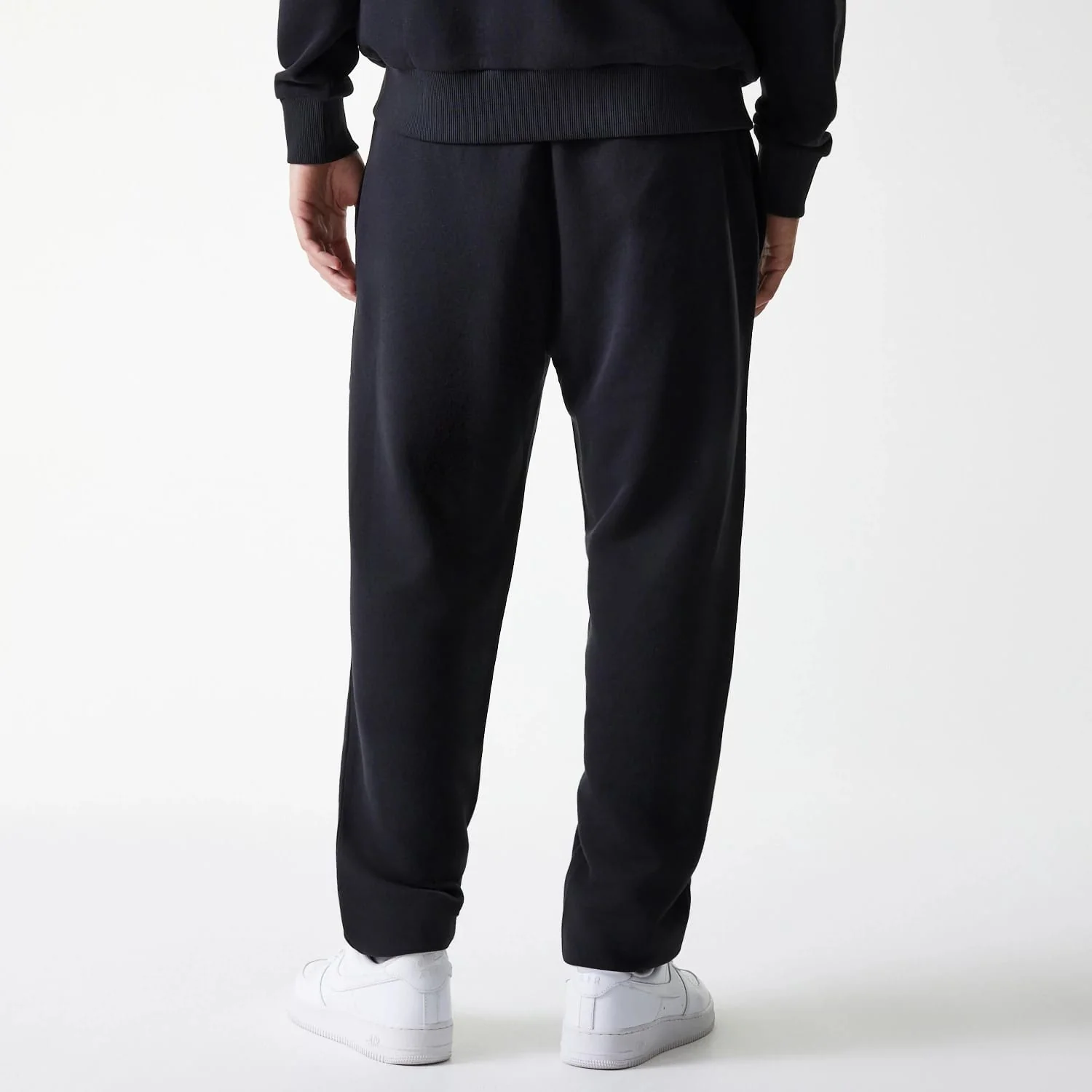 New York Yankees MLB League Essential Midi French Terry Black Joggers - Image 2