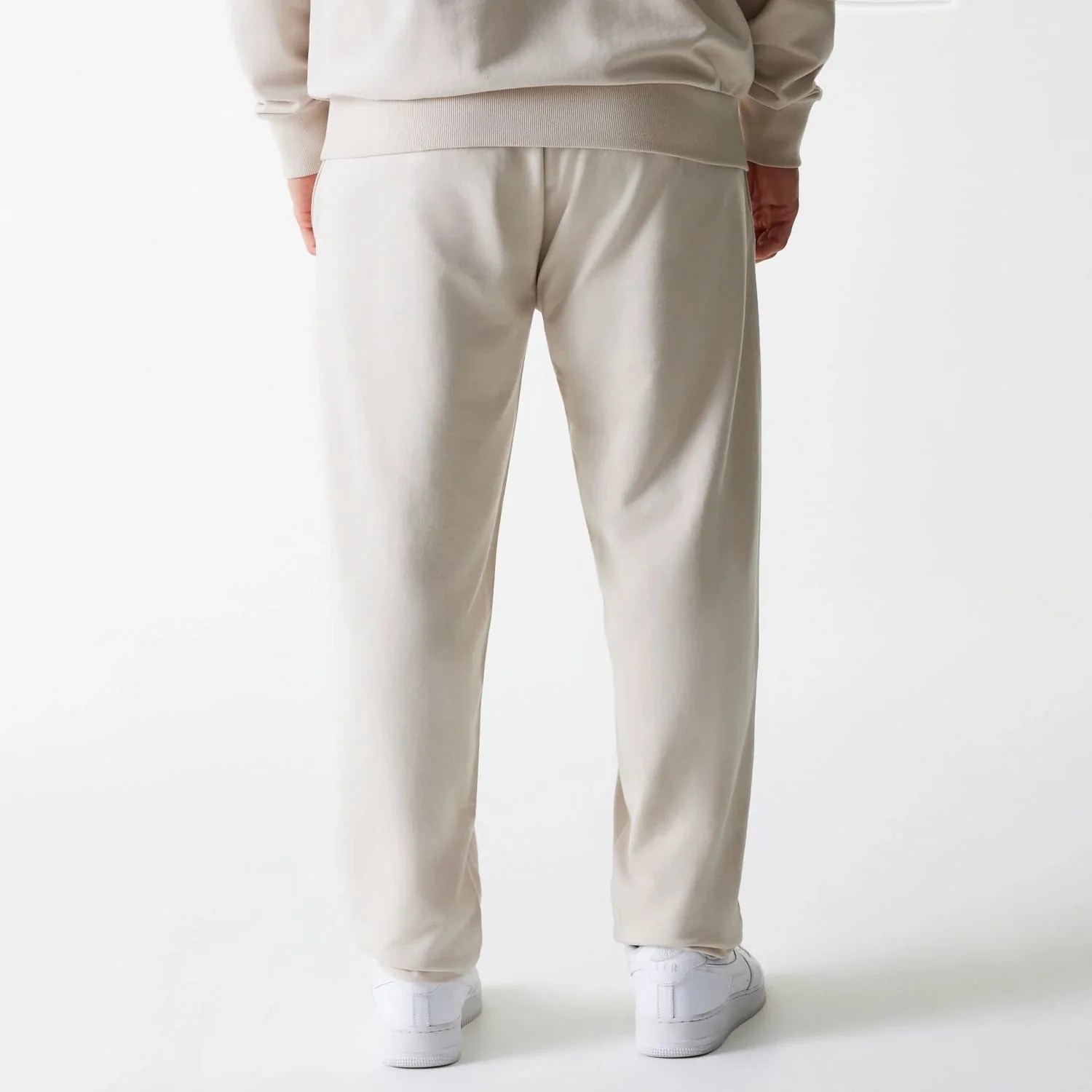 New York Yankees MLB League Essential Midi French Terry Cream Joggers - Image 2