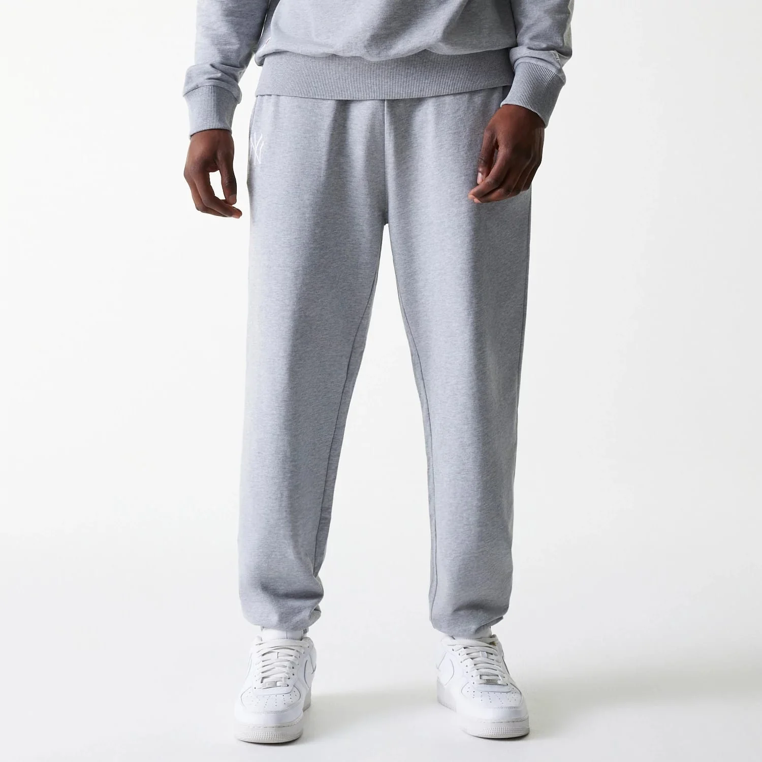 New York Yankees MLB League Essential Midi French Terry Grey Joggers