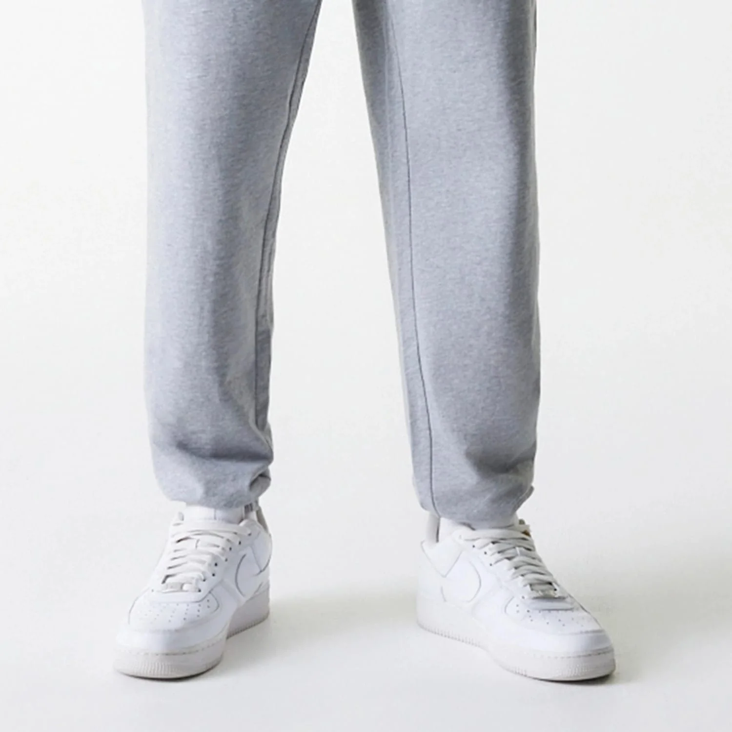 New York Yankees MLB League Essential Midi French Terry Grey Joggers - Image 3