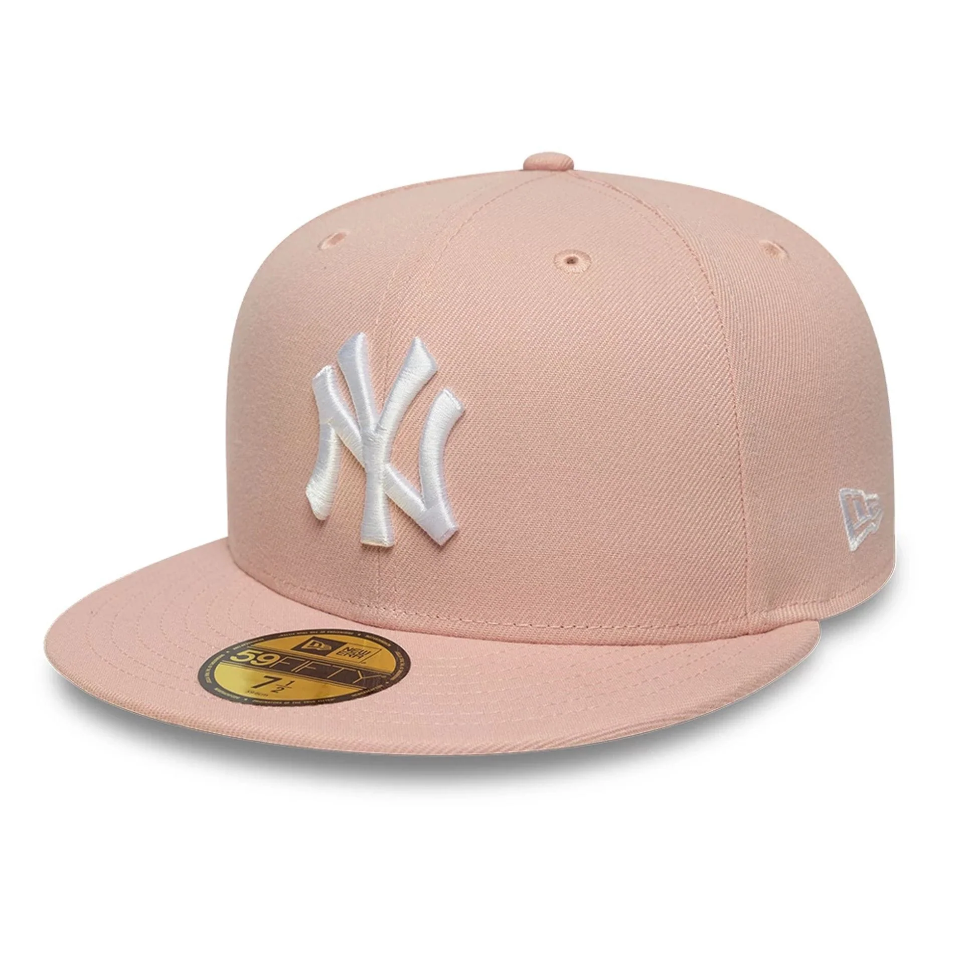 New York Yankees MLB League Essential Pastel Pink 59FIFTY Fitted Cap