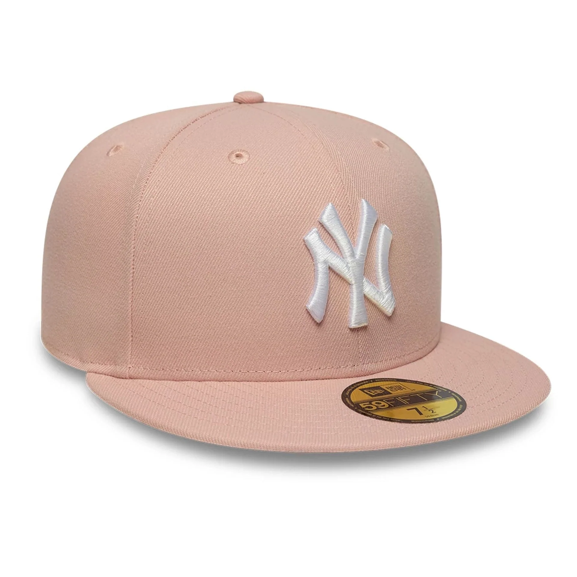 New York Yankees MLB League Essential Pastel Pink 59FIFTY Fitted Cap - Image 3