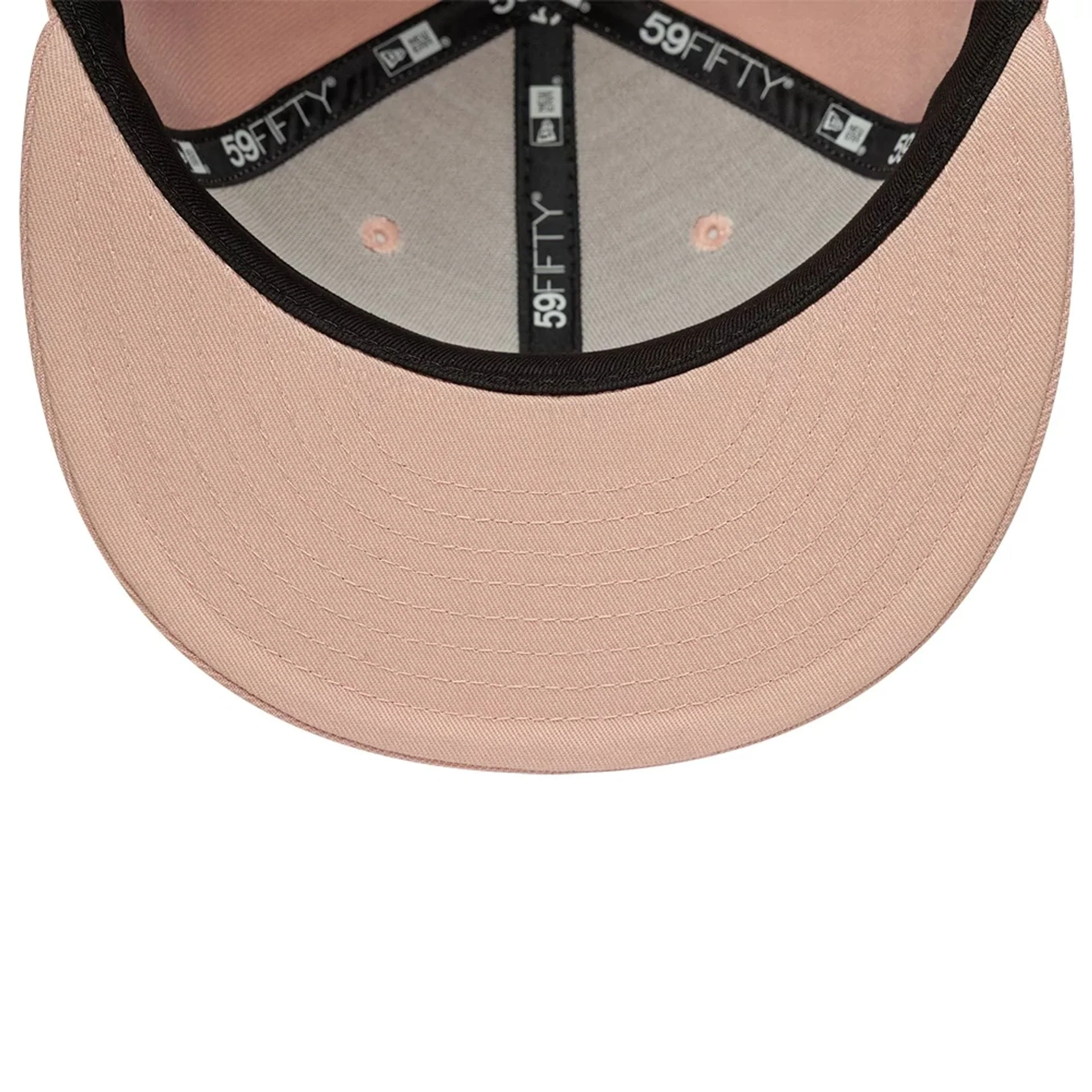 New York Yankees MLB League Essential Pastel Pink 59FIFTY Fitted Cap - Image 5