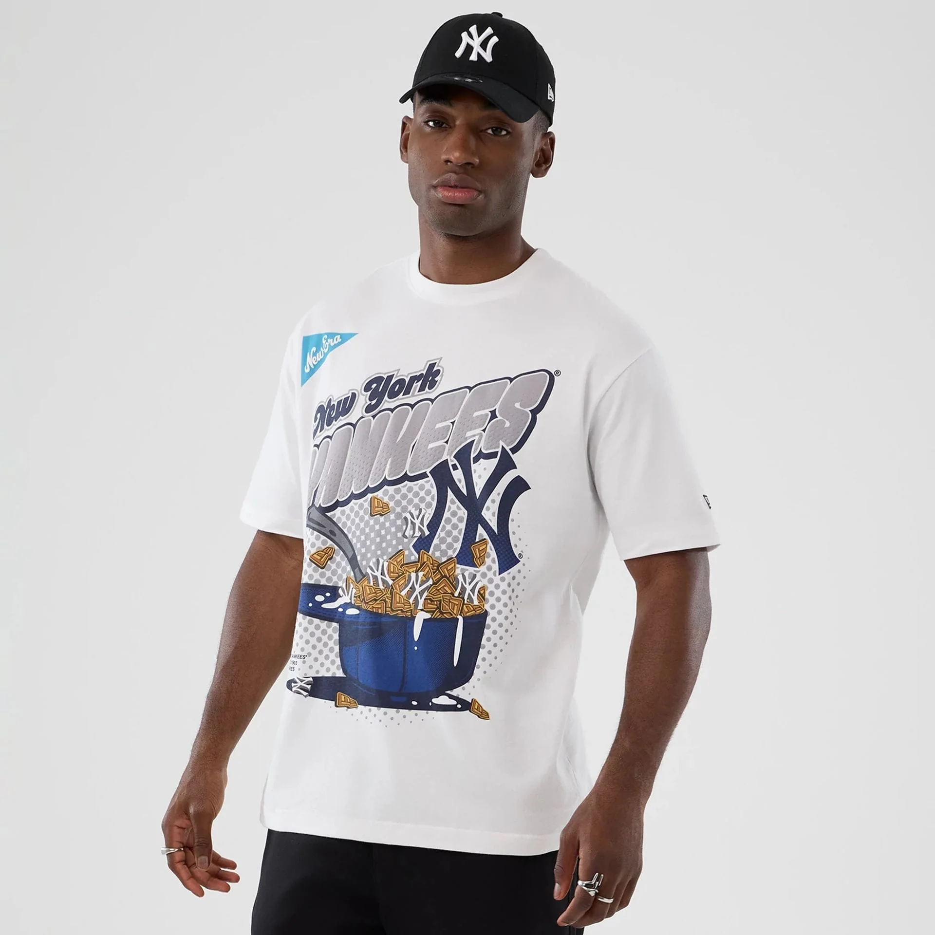 New York Yankees MLB Lifestyle Graphic White T-Shirt