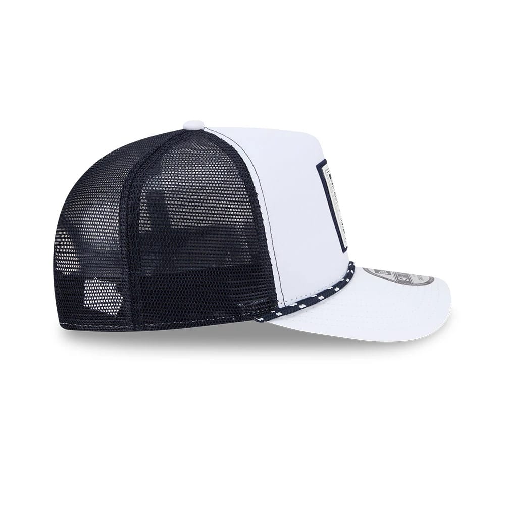 New York Yankees MLB Lines White 9FIFTY A-Frame Snapback Adjustable Cap - Image 6