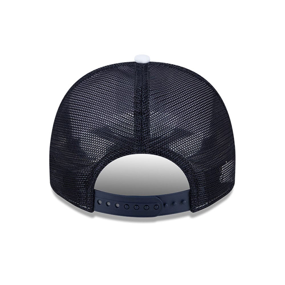 New York Yankees MLB Lines White 9FIFTY A-Frame Snapback Adjustable Cap - Image 7