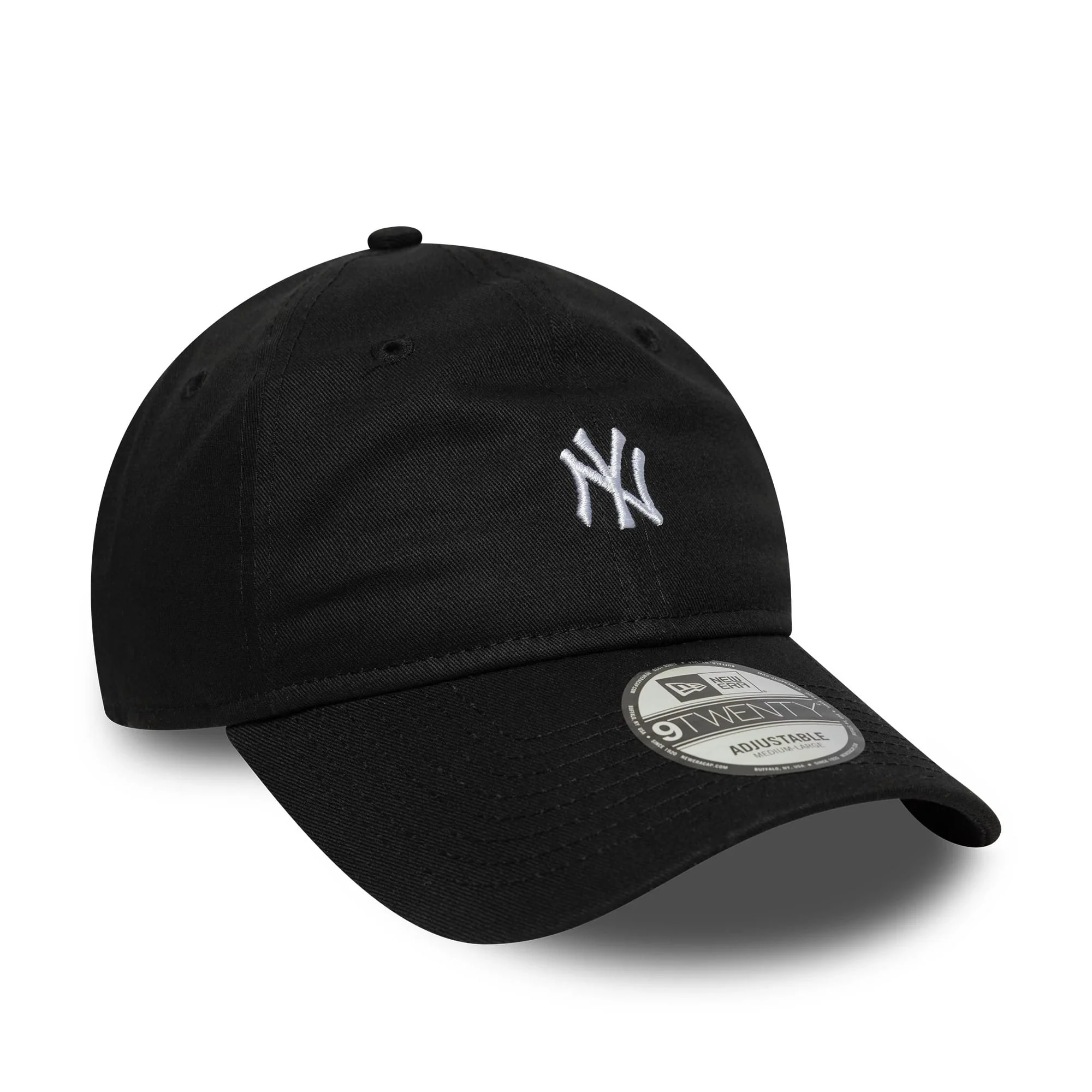 New York Yankees MLB Mini Logo Black 9TWENTY Adjustable Cap - Image 3